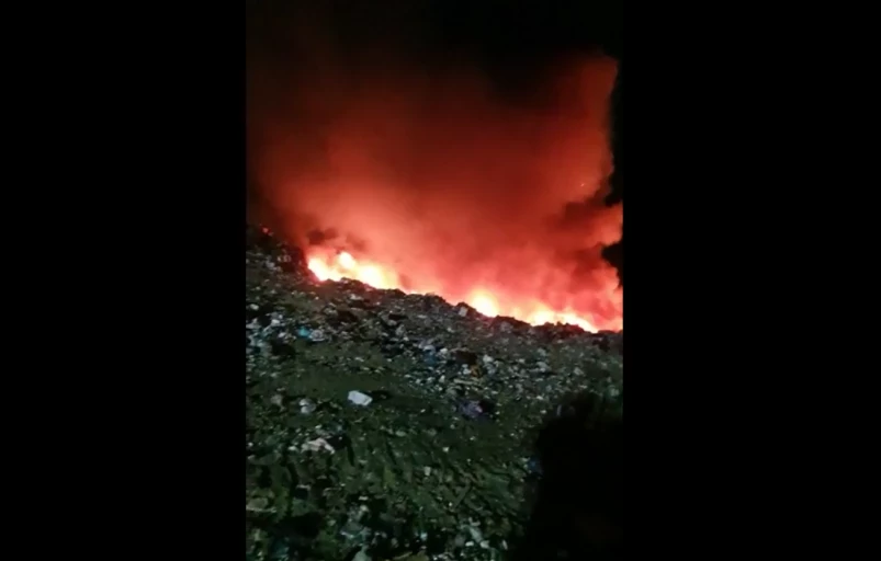 Жители Владивостока готовы дойти до губернатора из-за пожара на полигоне ТБО