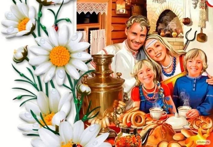 В День семьи, 15 мая, поздравления родным могут быть оформлены в картинках и стихах