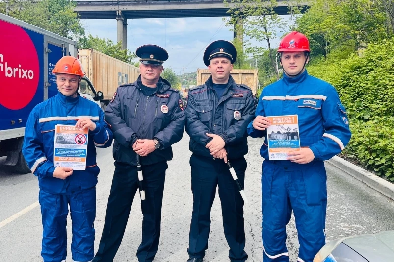Акцию для водителей большегрузного транспорта провели во Владивостоке