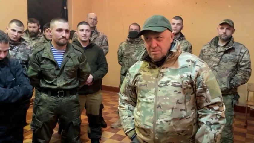 Пригожин поблагодарил президента РФ Владимира Путина за высокие награды бойцам ЧВК «Вагнер»