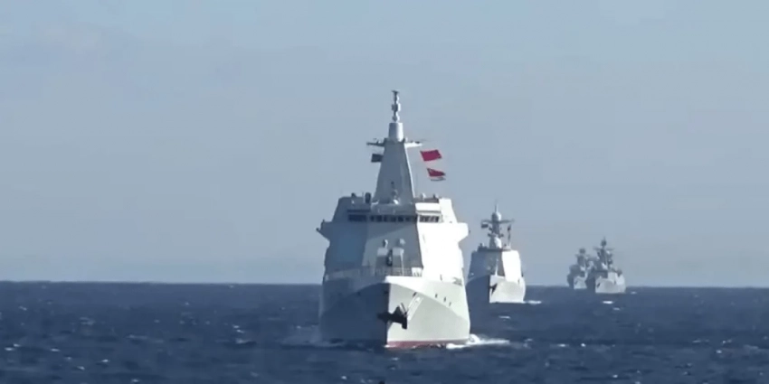Реакция американцев на Российско-Китайские учения ВМФ недалеко от Японии