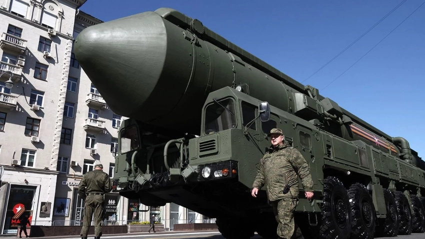 Военный парад в честь 78-й годовщины Великой Победы завершился на Красной площади