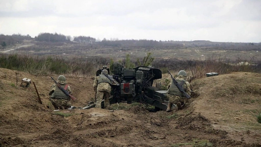 SHOT: украинские националисты ведут обстрел Шебекино и Новой Таволжанки в Белгородской области