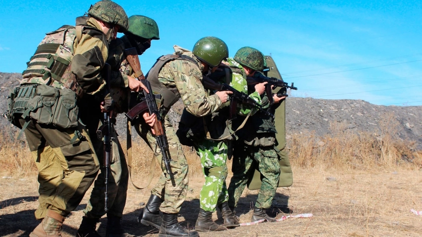 SHOT: на границе Белгородской области идет ожесточенный бой с украинской ДРГ