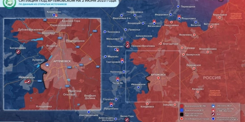 «В Щебекено запрещено движение автомобилей, ВСУ обстреляли порт Бердянска!»: Карта боевых действий 3 июня 2023 на Украине — последние новости фронта Донбасса сегодня, обзор событий. Итоги военной спецоперации России сейчас 3.06.2023