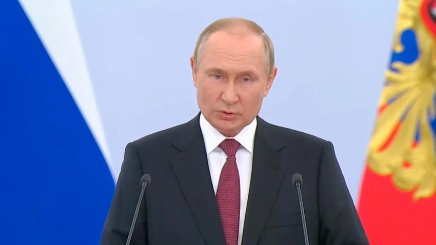 Путин назвал Киев реальным зачинщиком войны на Украине