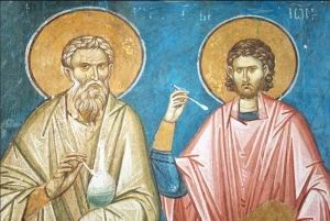 Православная церковь 11 июля 2023 года чтит память святых Кира и Иоанна, Сергия и Германа, а также Павла