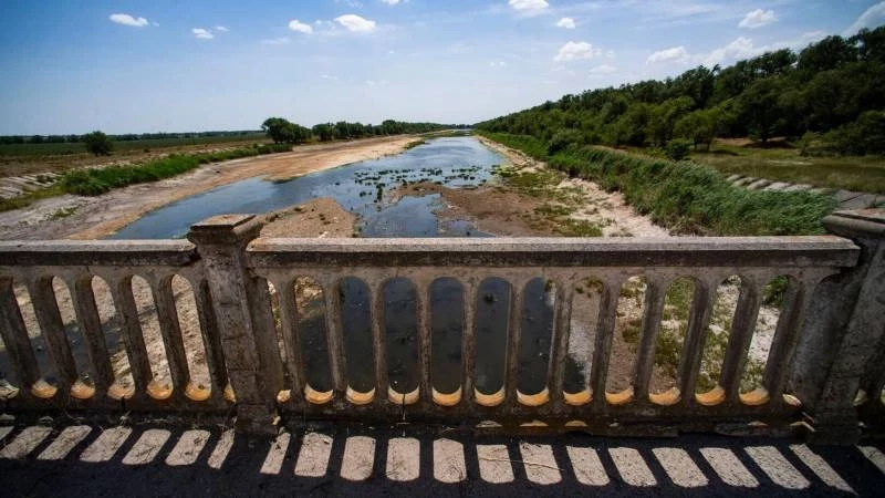 На сколько осталось запасов воды в Северо-Крымском канале