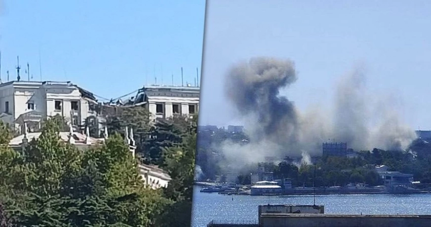 В Севастополе выли сирены: что известно о ракетном ударе по штабу Черноморского флота 22 сентября