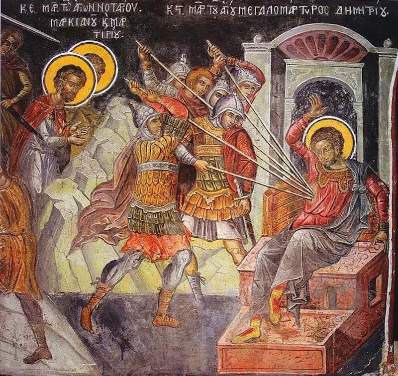 Церковь России 8 ноября чтит память святого Димитрия Солунского и мученика Луппа Солунского