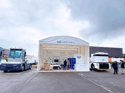 Компания Westwell продемонстрировала свои решения в логистическом парке Logicor Garonor Park в Париже 