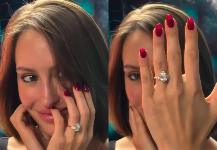 "Он на маме женат". Девушка Тимати Валентина Иванова намекнула на их помолвку, но ей не поверили