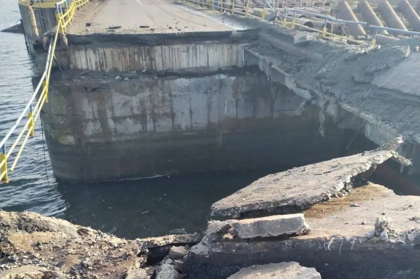 Удар по дамбе Печенежского водохранилища нарушил логистику ВСУ под Купянском