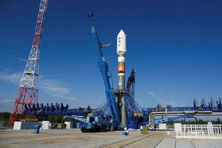 Завершена сборка «пакета» ракеты «Союз-2.1б» под запуск спутников «Аист-2Т»