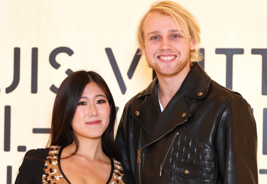 Сын Натальи Водяновой Лукас Портман с девушкой, Крис Браун, Usher и жених Дуа Липы посетили показ Louis Vuitton