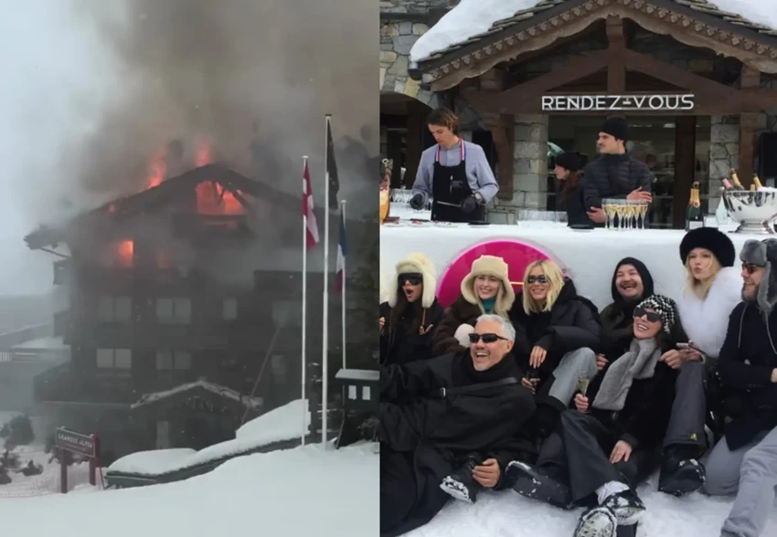 В Куршевеле сгорел отель с бутиком "Рандеву", где прошла скандальная вечеринка с российскими звёздами