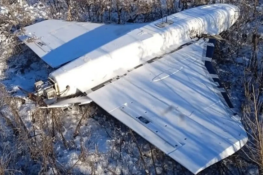 В Киеве встревожены обнаружением БПЛА «Гербера» с креплением под FPV-дрон