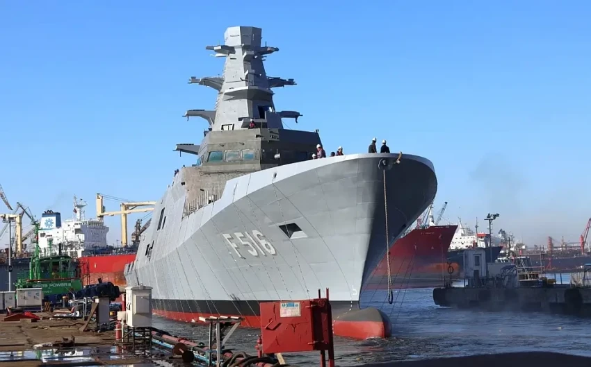 В Турции спущен на воду очередной импортозамещённый фрегат класса «Истиф»