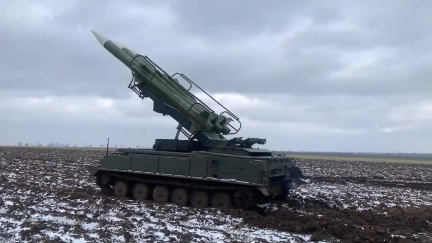 Устаревшие ЗРК «Куб» в составе украинской ПВО