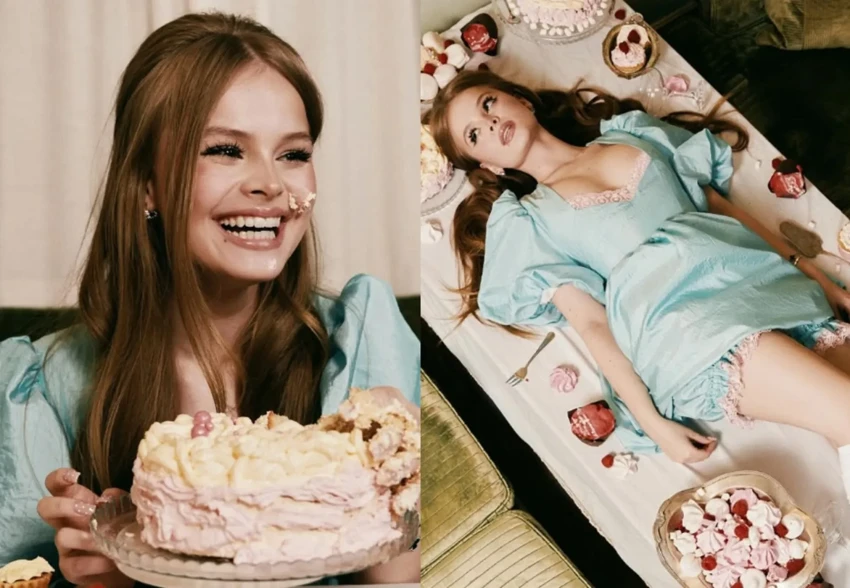 Дочь Виталия Гогунского устроила "сладкую" фотосессию в честь 16-летия