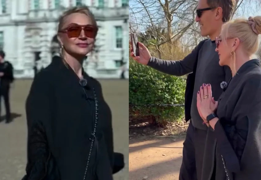 Кристина Орбакайте показала, как отдыхает в Лондоне с мужем Михаилом Земцовым