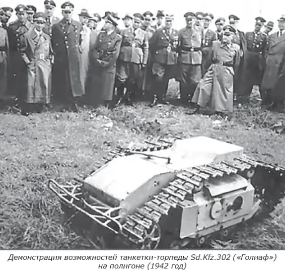 Применение безэкипажных аппаратов немецко-фашистскими войсками на фронтах с 1942 по 1945 гг.