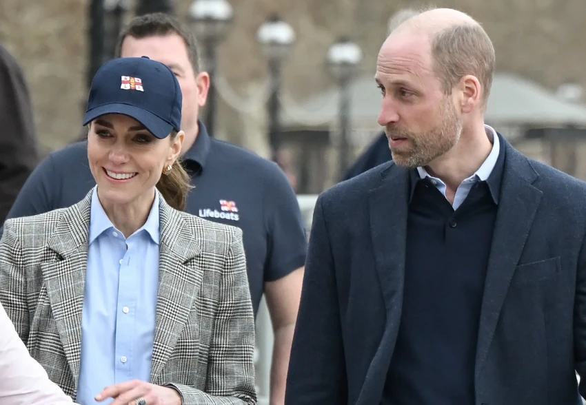 Кейт Миддлтон и принц Уильям посетили рынок в Лондоне