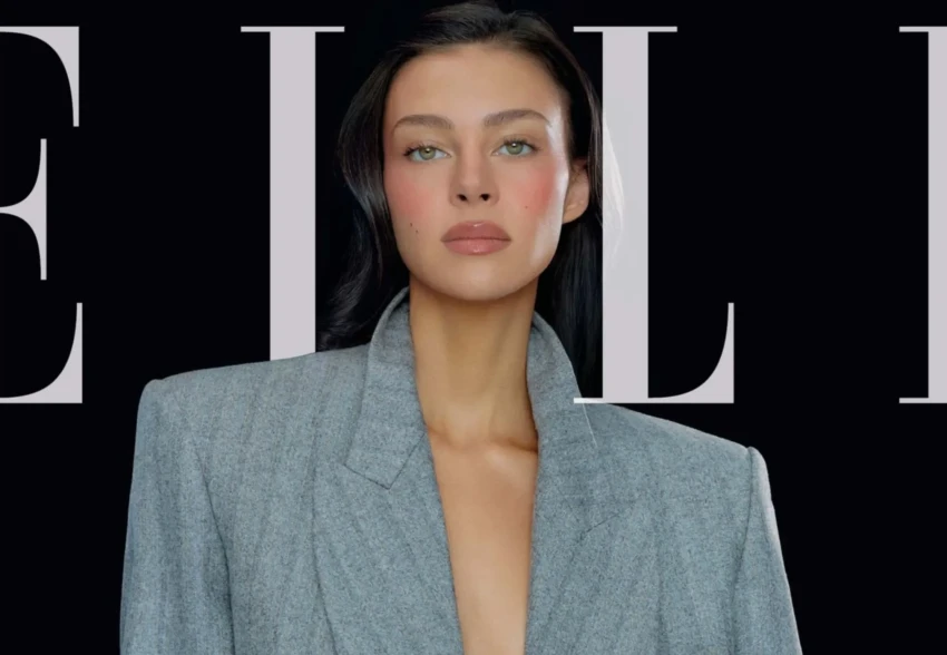 "Мои родители приняли его как родного сына". Никола Пельтц снялась для обложки Elle и рассказала о хейте в сети и муже Бруклине Бекхэме