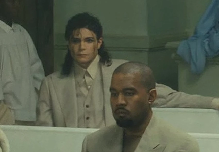 В клипе Канье Уэста снялся двойник Майкла Джексона